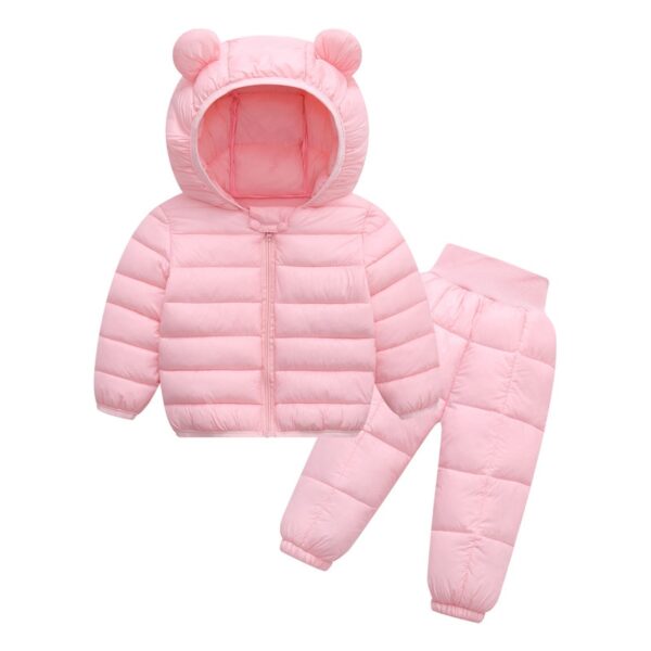 Cartoon Cat Hooded Vest Set - Image 12