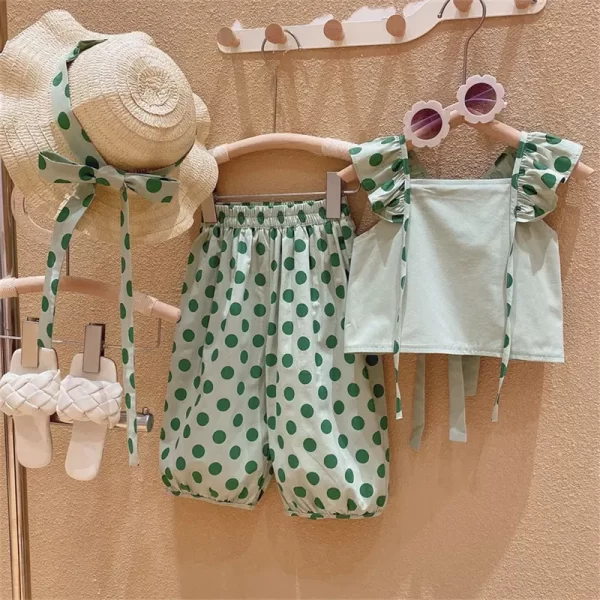 Girls' Fashionable Summer Outfit - Image 5