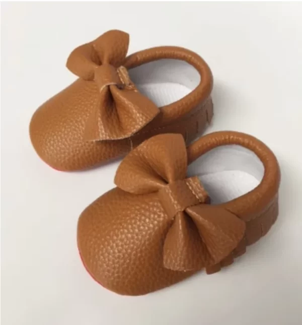 Bowknot Leather Baby Shoes - Image 12