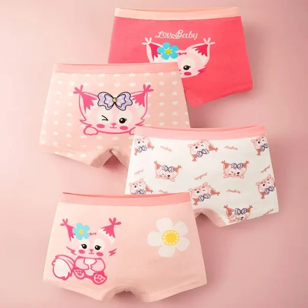 Cute Cotton Girl's Boxer Briefs - Image 7