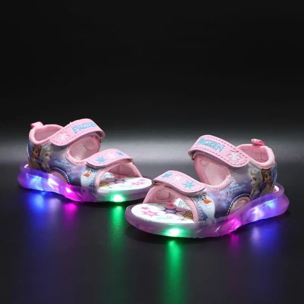 Frozen Priness Elsa Anna Children's Sandals - Image 3