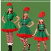 Green Elf Girl's Christmas Costume/Outfit - Image 5