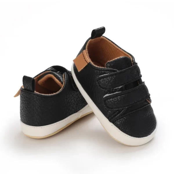 Retro Leather Shoes Multicolor - Image 6
