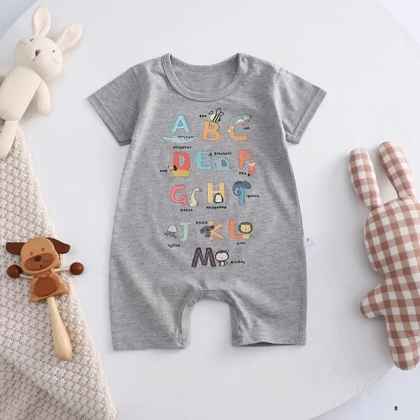 Cute Baby Cotton Bodysuit Romper - Image 9