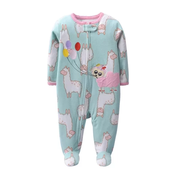 2023 Winter Warm Fleece Fleece Foot - Image 4