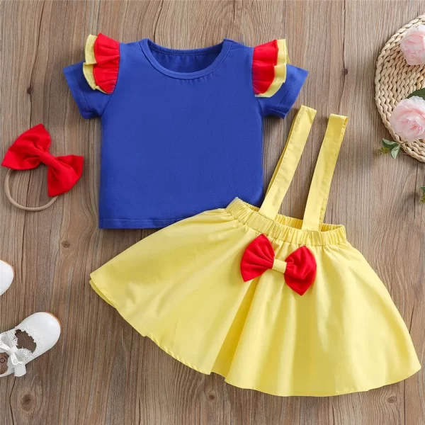 Polka Dots/Pattern Bowknot Skirt - Image 14