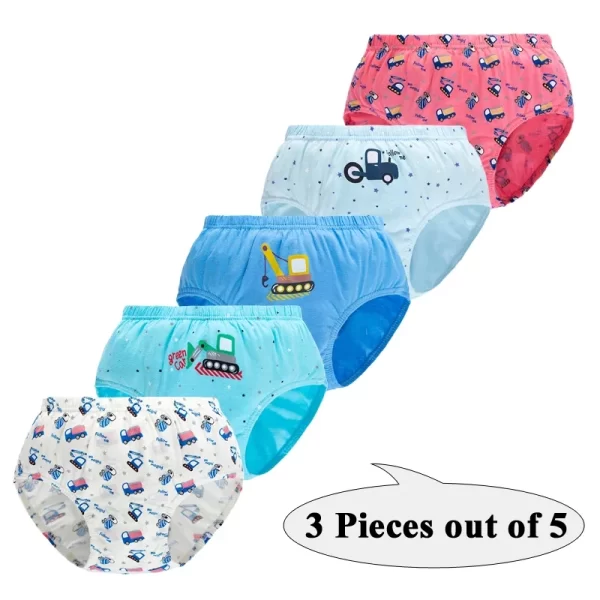 3 Pcs Boy's Underwear Cotton - Image 9