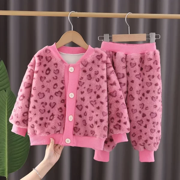Leopard Sweater/Pant Set Winter - Image 3