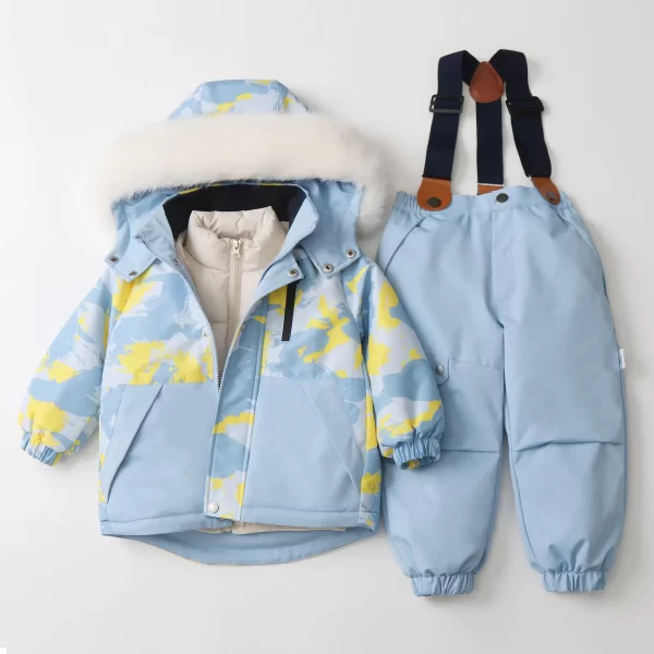 3Pcs Winter 2024 Kid's Snowsuit - Image 2