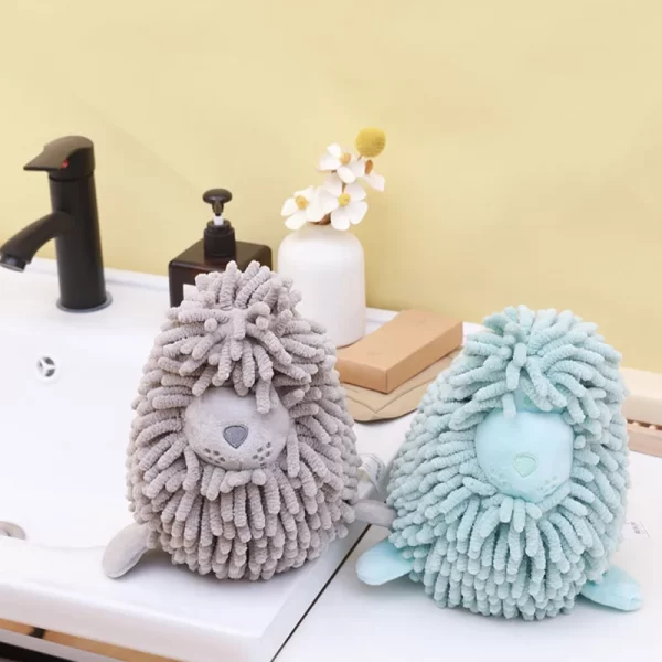 Cartoon Seal Chenille Hand-Wiping Plush Toy - Image 3
