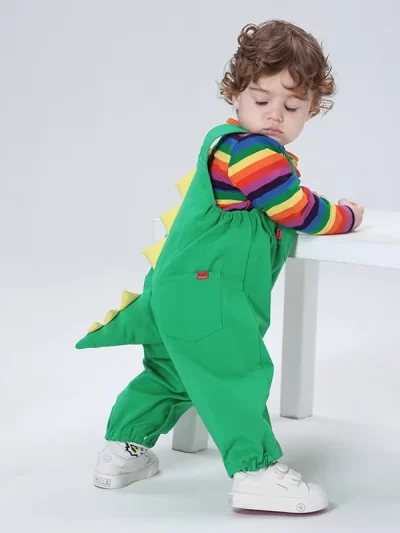 Dinosaur Overalls