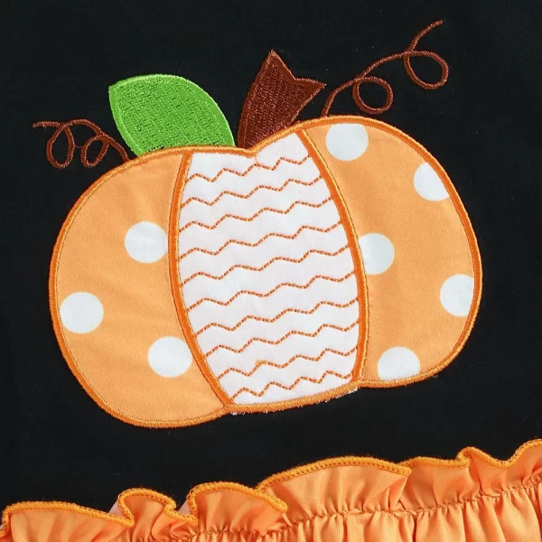 Halloween Clothes Girls Flare Sleeve/Bell Bottoms - Image 6