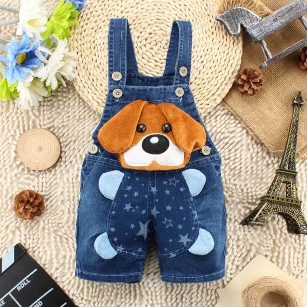 Cute Overall Jean Shorts - Image 7