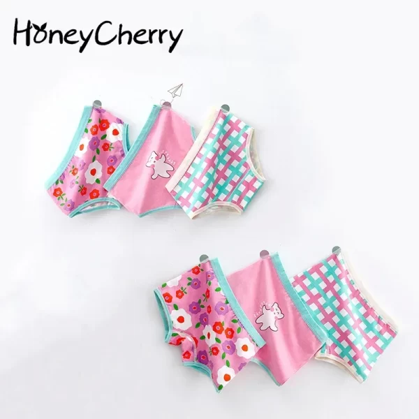 HoneyCherry Girl's Cotton Underwear