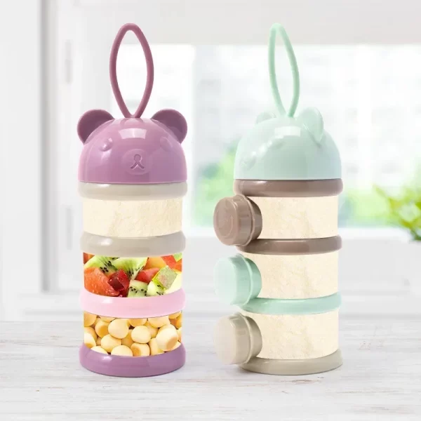 3Pcs/4Pcs Baby Formula Milk Storage Infant/Toddler - Image 3