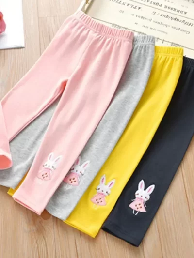 Girl's Cute Printed Leggings