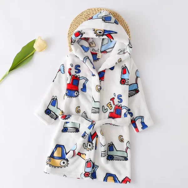 Warm Plush Robe Kids - Image 5