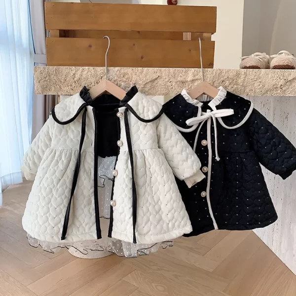 Girls Fleece Dresses Jacket Autumn/Winter - Image 7
