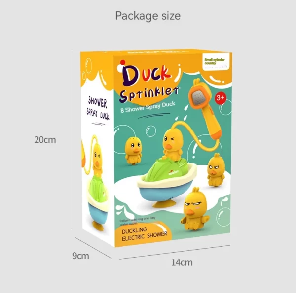 Cute Duck Bathtub Boat Toy – Interactive Water Spray with 3 Emotional Duck Characters for Toddlers - Image 6