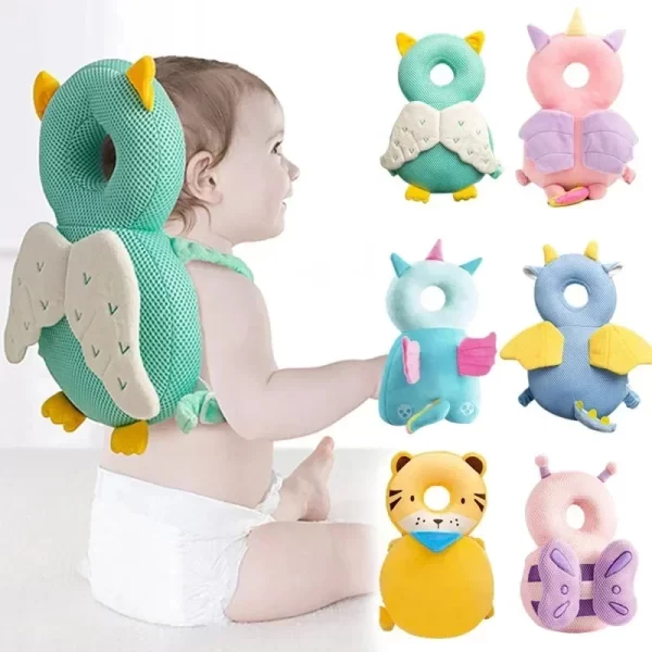 Baby Head Protection Cushion Backpack