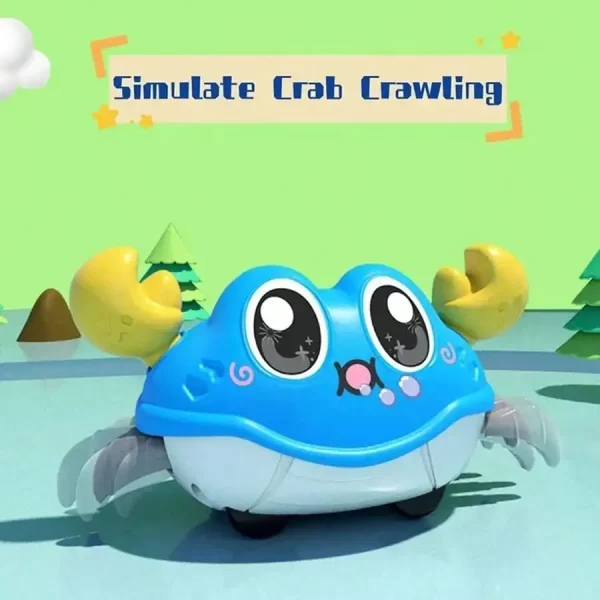 Crawling Crab Tummy Time Baby Sensory Toys - Image 4