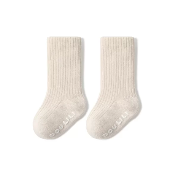 Children's Cotton Socks Knee High Ribbed - Image 14