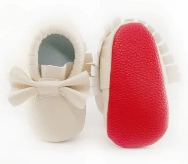 Bowknot Leather Baby Shoes - Image 8