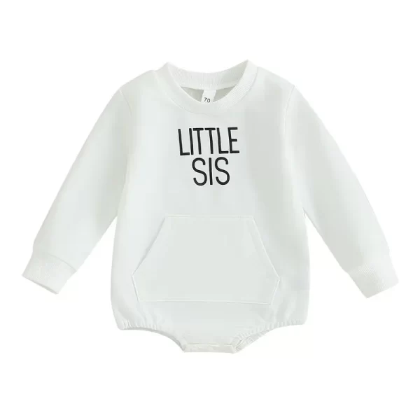 Cozy Newborn Sweatshirts Bodysuit - Image 7