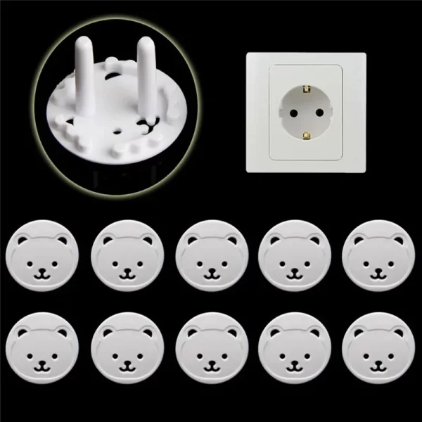 10Pcs Safety Socket Plugs - Image 5