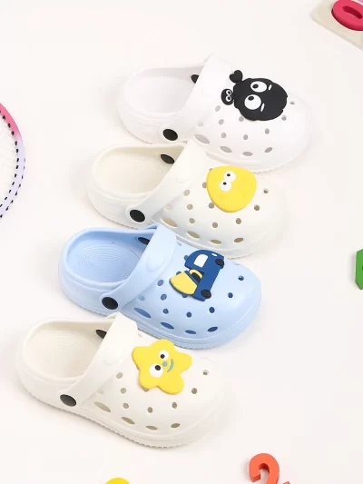 Kid's Non-Slip Clogs Cartoon