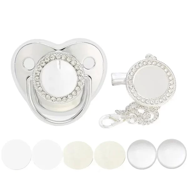 Baby Bling Pacifier/Clip/Holder Personalized - Image 17