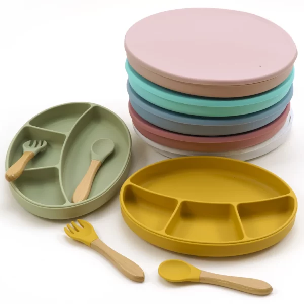 Silicone Suction Feeding Children's Tableware BPA - Image 6