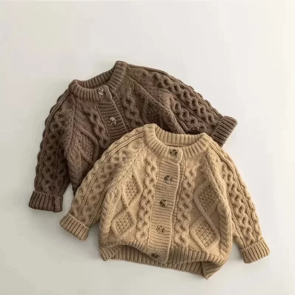 Autumn Children's Sweater Knit Cardigan for Girls/Boys