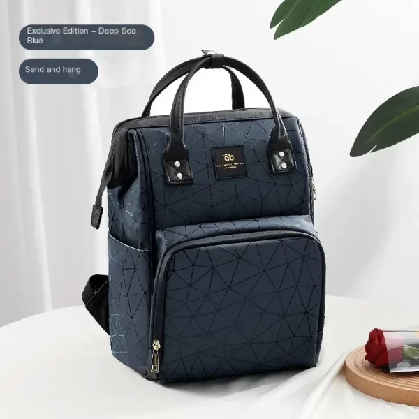 AIBEDILA Mommy Bag Waterproof Large Capacity Fashionable - Image 7