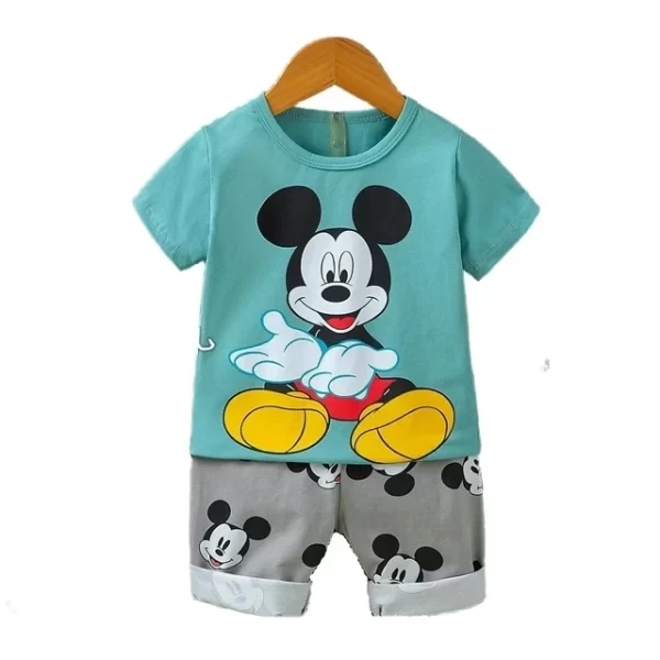 Summer Cartoon T-shirt/Shorts Sets Children's