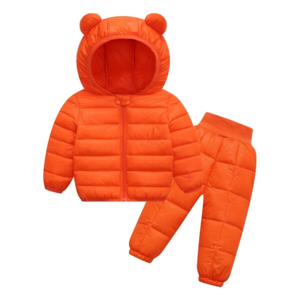 Cartoon Cat Hooded Vest Set - Image 37