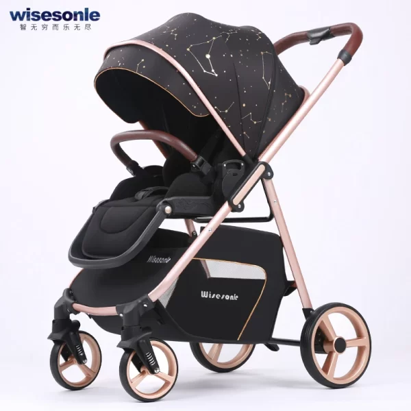 Multifunctional Baby Stroller High Landscape Pram - Image 7