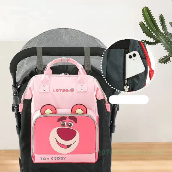 Disney Strawberry Bear Original Diaper Bag Backpack - Image 3