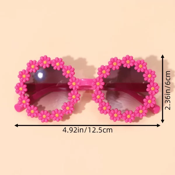2Pcs Sunglasses Headband & Bow for Baby Girl - Image 6