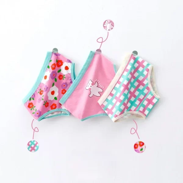 HoneyCherry Girl's Cotton Underwear - Image 3