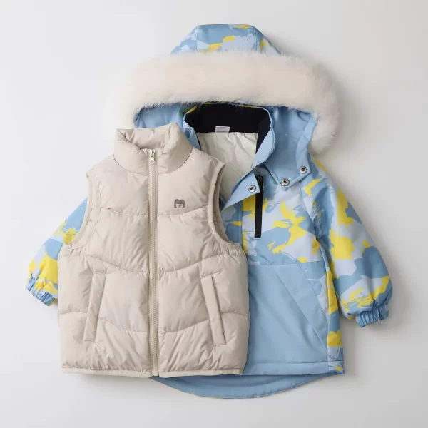 3Pcs Winter 2024 Kid's Snowsuit - Image 3