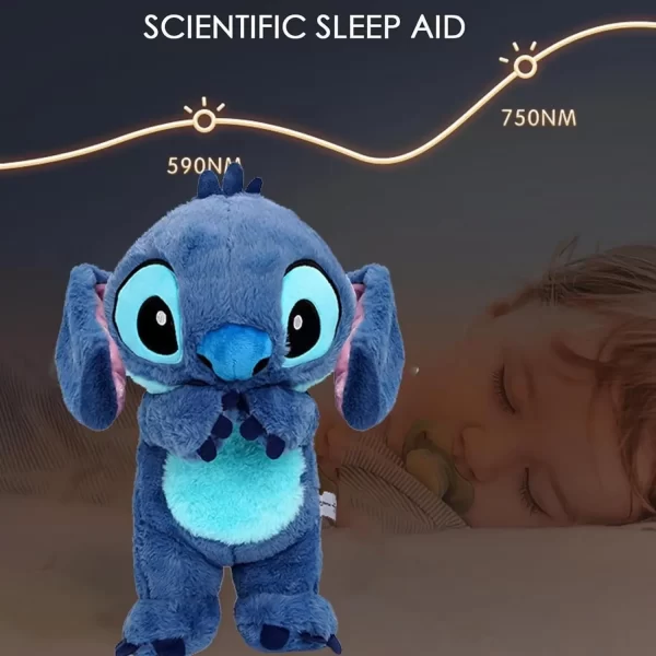 New 30cm Plush Breathing Stitch Doll Soothing - Image 5