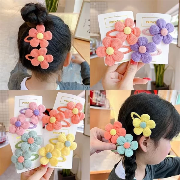 Flower Hairpin 4pc - Image 4
