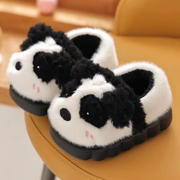 New Children's Plush Animal Slippers - Image 4
