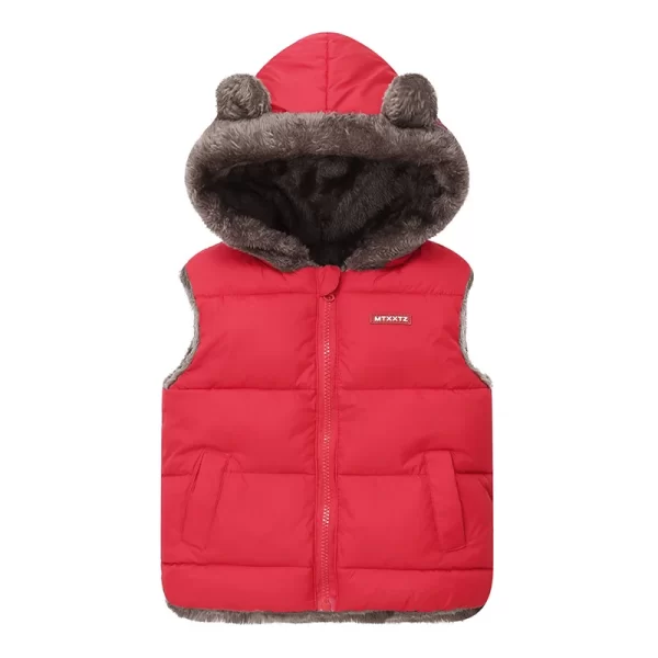 Winter Padded Hooded Vest - Image 6
