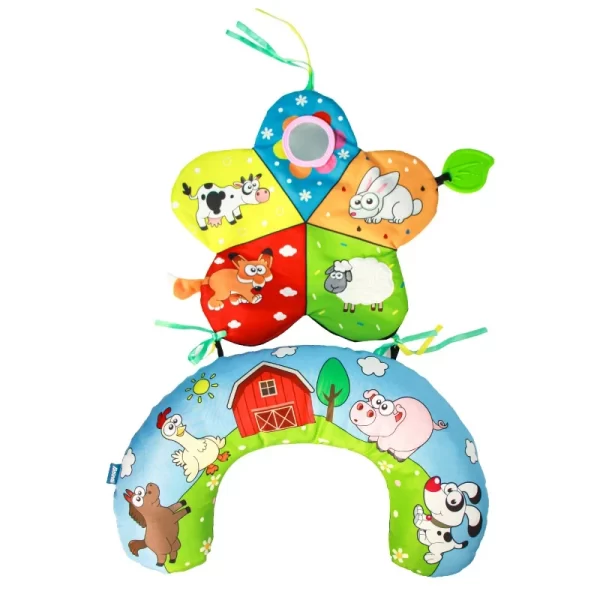 Baby Pillow Tummy Time High Contrast Sensory Toys - Image 7