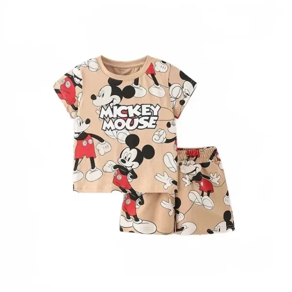 Summer Cartoon T-shirt/Shorts Sets Children's - Image 3