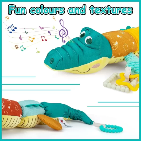 Infant Musical Stuffed Animal  Activity Soft Toys Multi-Sensory - Image 6