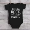 Rocker Baby Onesie - Image 2