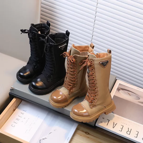 Girl's Fashion High Boots Fall/Winter - Image 2